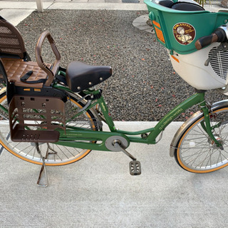 アンドデザイン　子どものせ自転車です。