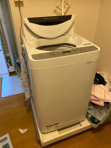 ES-GE5B-T 洗濯機　98ℓ 2018年製　5.5kg