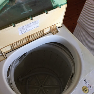 昨日まで使ってました。洗濯機まだ普通に使えます