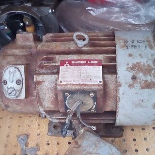 1.5kw100ボルト200ボルトモーター2万円売り発電機？ 1.5kw100ボルト200ボルトモーター2万円売り発電機？