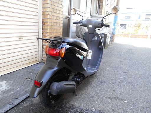 レッツ4 FI　4スト　スピード抜群　前タイヤバリ山　前カゴ・U字ロック付　Eオイル交換済 レッツ4 FI 4スト スピード抜群 前タイヤバリ山 前カゴ・U字ロック付