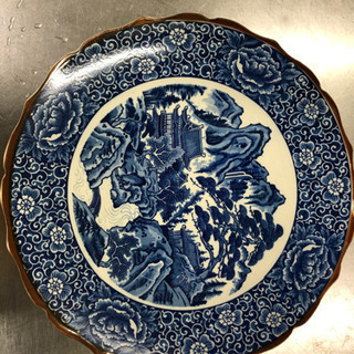中国っぽい模様の大皿