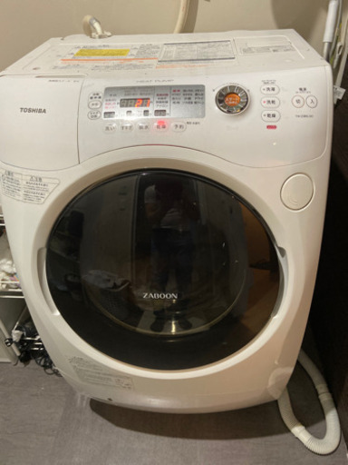 【再値下げ中★美品】東芝　12年製　ななめドラム式　フル乾燥式洗濯機