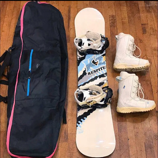 K2スノーボードセット (ブーツ:25㎝　板:146㎝)