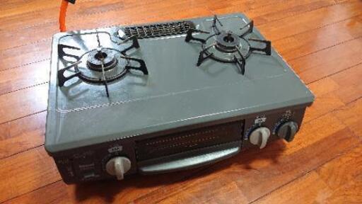 《ジモティーで販売済》Rinnai ガスコンロ CHM33DGL LPガス