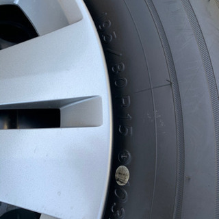 キャラバン　新車納車後タイヤホイール取り外し4本セット