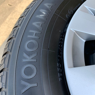 キャラバン　新車納車後タイヤホイール取り外し4本セット