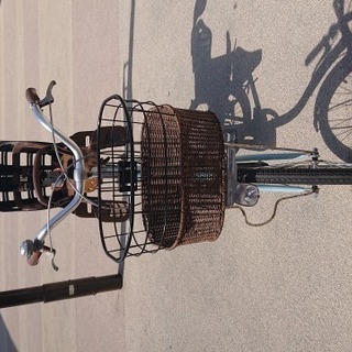 中古・チャイルドシート付ブリジストン軽快車 26インチ（自転車単体で