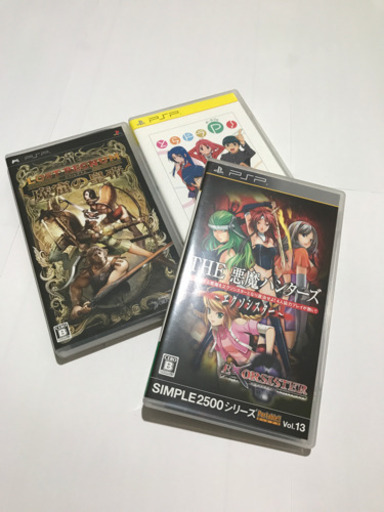 Psp Pspソフト3本セット とらドラ 他 ユメノウタ 岡崎のテレビゲーム その他 の中古あげます 譲ります ジモティーで不用品の処分