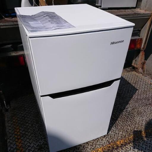 ハイセンス/Hisense　2ドア 冷凍冷蔵庫 93L HR-B95A 2019年　美品