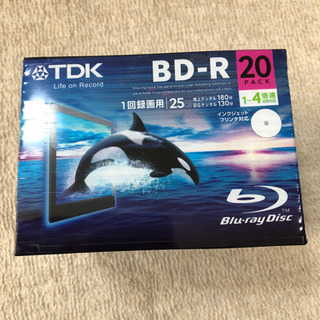 TDK ブルーレイディスク 20枚  1回録画用25GB