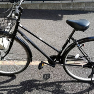 黒い 自転車