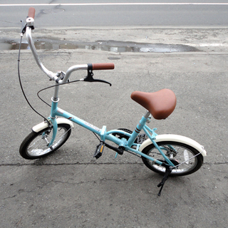 f (エフ) Bonne journee 16インチ折り畳み自転車 折畳自転車 札幌市