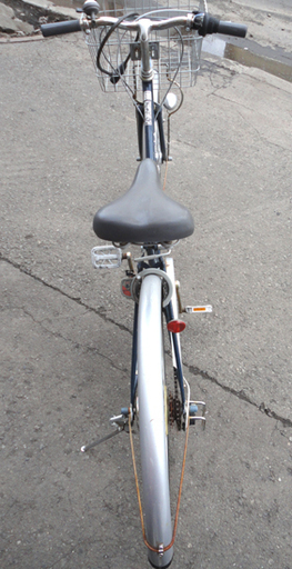 Amitie/アミティ 27インチ 自転車 6段変速付き シティサイクル ネイビー×シルバー チャリ 札幌市 白石区 東札幌
