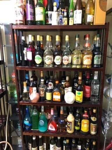 お酒棚二つセット