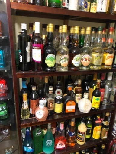 お酒棚二つセット