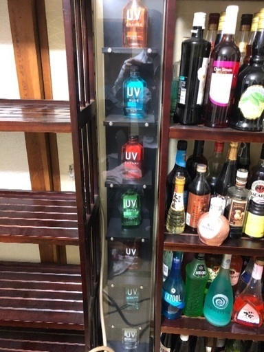 お酒棚二つセット