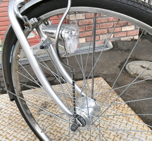 札幌市 6段切換え 自転車 Led ライト自動点灯 27インチ バーハンドル フロント バスケット 付き カゴ ママチャリ 萬屋ガーデン 白石のその他の中古あげます 譲ります ジモティーで不用品の処分