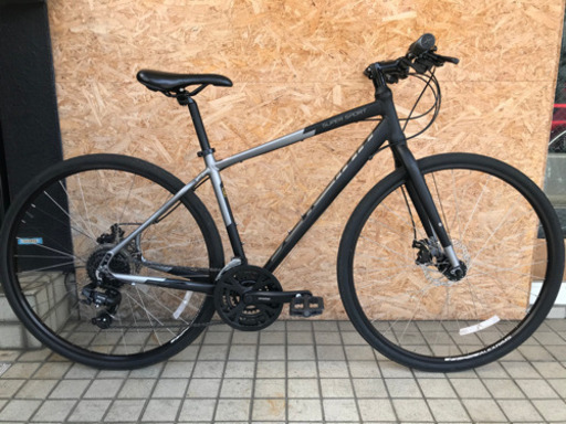 SCHWINN シュイン SUPERSPORT前後ディスクブレーキ 2018 マットブラック/グレー クロスバイク