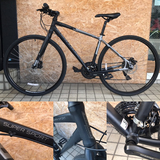 SCHWINN シュイン SUPERSPORT前後ディスクブレーキ 2018 マット 