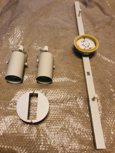 無印良品　LEDスポットライト　ライト二個付き