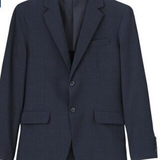 新品タグ付き　ユニクロ GUのテーラードジャケット　ブルー　サイズS