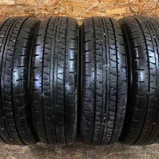 DUNLOP ENASAVE VAN01 195R14 6PR LT 14インチ 夏タイヤ 4本 2014年製 バリ溝 キャラバン等 (VTH140) クレジットカード QR決済可能 DUNLOP ENASAVE VAN01 195R14 6PR LT 14インチ 夏タイヤ 4本 2014年製