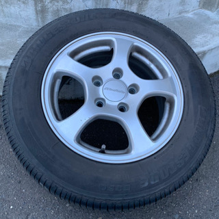 4本アルミホイール15インチ＋夏タイヤセット205/65R15（4月上旬まで）