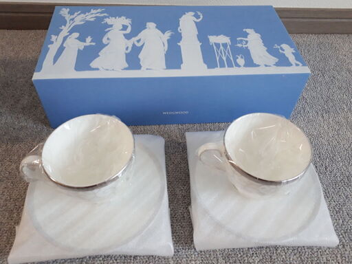 ウェッジウッド ( WEDGWOOD ) セレスチャルプラチナ ティーカップ