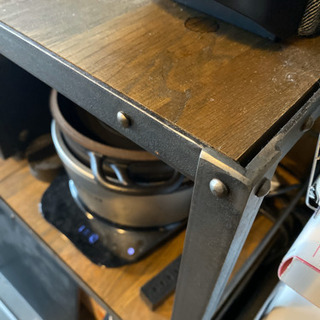 CALVI WIDE SHELF LIGHT BROWN