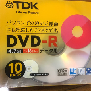 TDK DVDーR 4.7GB 10pack