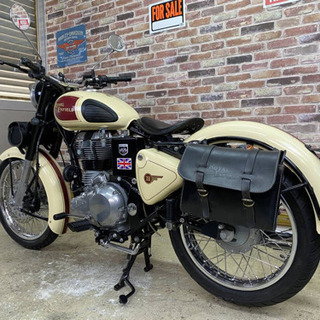 【超低走行3800km外装美車好調】  ロイヤル・エンフィールド クラシック350   【多数画像動画有】  検）ノートン エストレヤ メグロ W800 SR ST