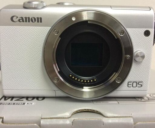 今だけ一律終わり次第締め切りますデジタル一眼 カメラ EOS M200 中古レンズセット