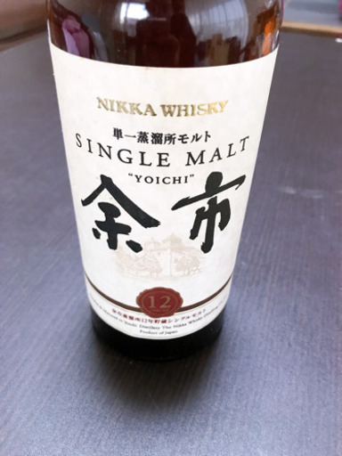 ペイペイ、メルペイ対応可【旧ボトル】余市12年  終売レア品