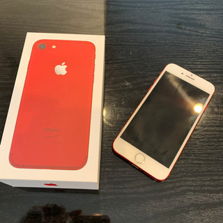 iPhone7 128G RED SIMフリー
