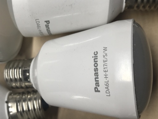 パナソニックled電球 小形電球 Lda6l H E17 E S W 電球色 下方向タイプ 口金e17 Nytec 白木原のその他の中古あげます 譲ります ジモティーで不用品の処分