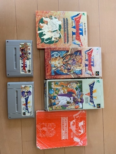 スーパーファミコン、本体とカセットのセット