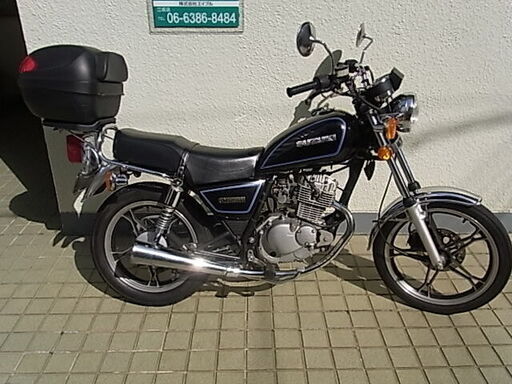 SUZUKI GN125H 自賠責4年 GIVIボックス付き