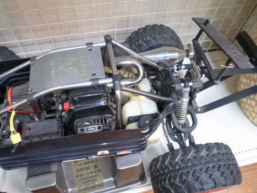 hpi-racing SUPER 5SC FLUX 30cc エンジンラジコン プロポ付き 【モノ 