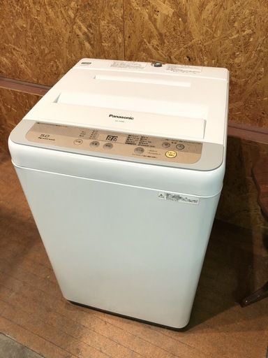 【管理KRS178】Panasonic 2016年 NA-F50B9 5.0kg 洗濯機 ③
