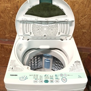 生活家電 【管理KRS179】TOSHIBA 2012年 AW-505 5.0kg 洗濯機