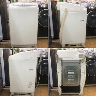 美品【 TOSHIBA 】東芝 洗濯7.0㎏/乾燥 4.0㎏ 洗濯乾燥機 「パワーアップAg+抗菌水」で、 槽まで丸ごと自動でおそうじ・除菌 AW-70VM 