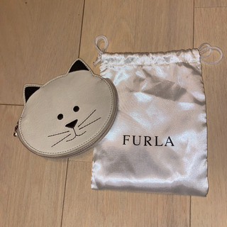 FURLA ネコ型　コインケース　小銭入れ