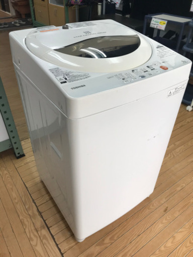 【リサイクルサービス八光　田上店　安心の1か月保証　配達・設置OK】東芝 5.0kg 全自動洗濯機　ピュアホワイトTOSHIBA AW-50GL-W