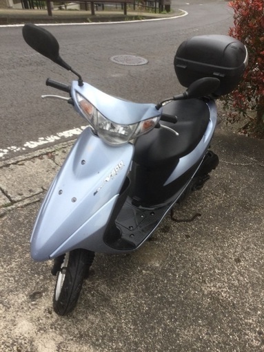 スズキ　アドレス　V50G 原付　実動　リヤBOX付 スズキ アドレス V50G 原付 実動 リヤBOX付 原付バイク。低走行