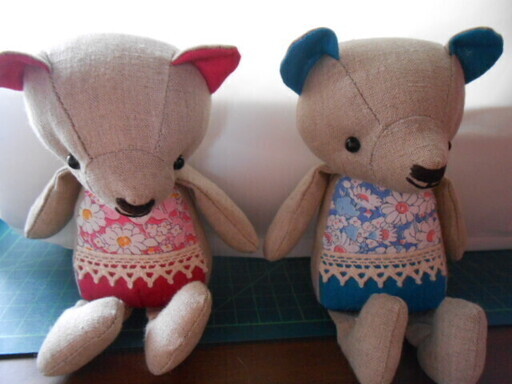 ぬいぐるみハンドメイド