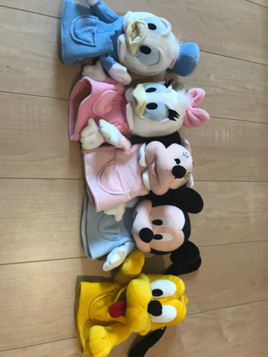 ディズニーパペット人形ミッキーミニーなど のり 名古屋のおもちゃの中古あげます 譲ります ジモティーで不用品の処分