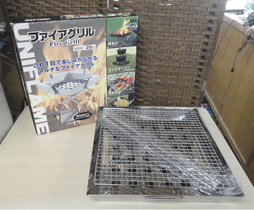 保管未使用 ユニフレーム ファイアグリル バーベキューコンロ アウトドア 札幌市 白石区 東札幌