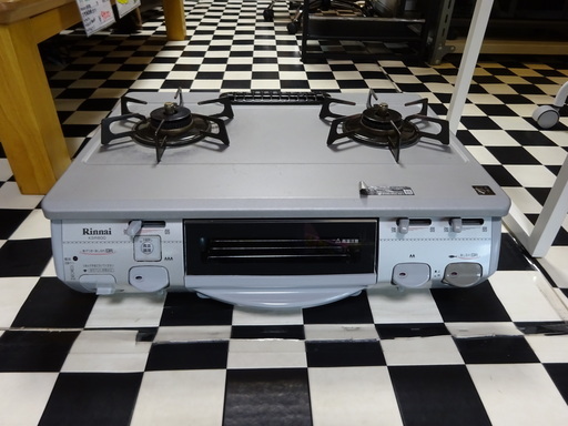 【リサイクルサービス八光　田上店　安心の1か月保証　配達・設置OK】Rinnai RTS-660GFTS-L ガスコンロ テーブル LPガス   2012年製