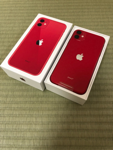 [新品]iPhone11 PRODUCT RED64GB SIMフリー　一括購入